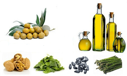 ahol az E -vitamin található